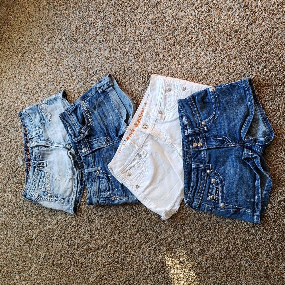 Miss Me Rock Revival Shorts